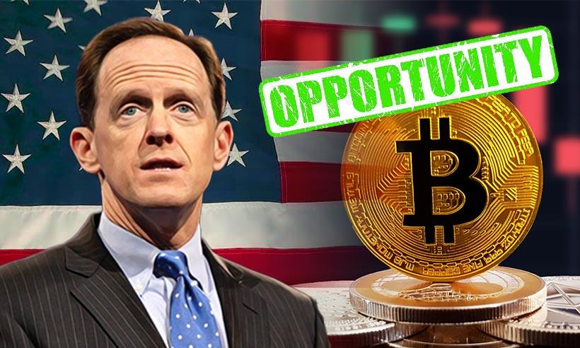 Pat Toomey Calls China’s Crypto Ban "a Big Opportunity for the U.S."