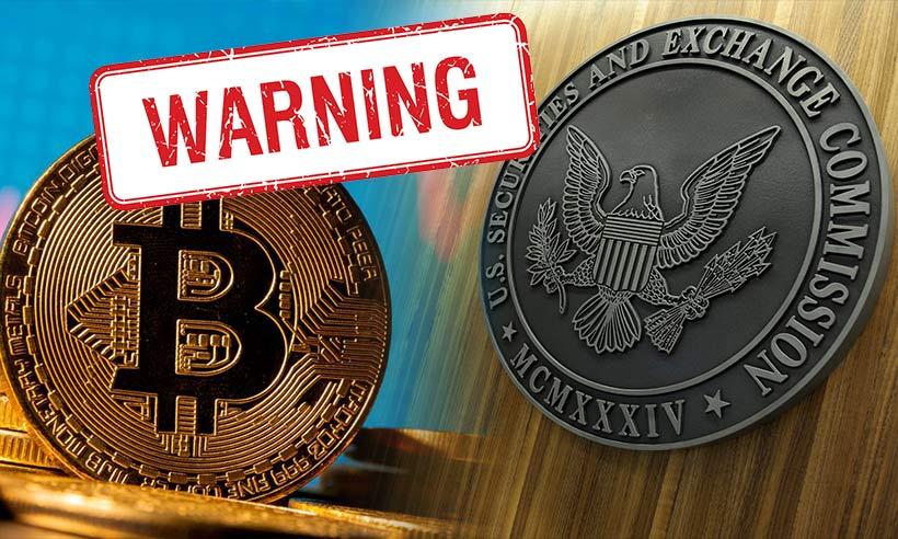 US SEC Issues a Warning Against Cryptocurrency Investment Schemes