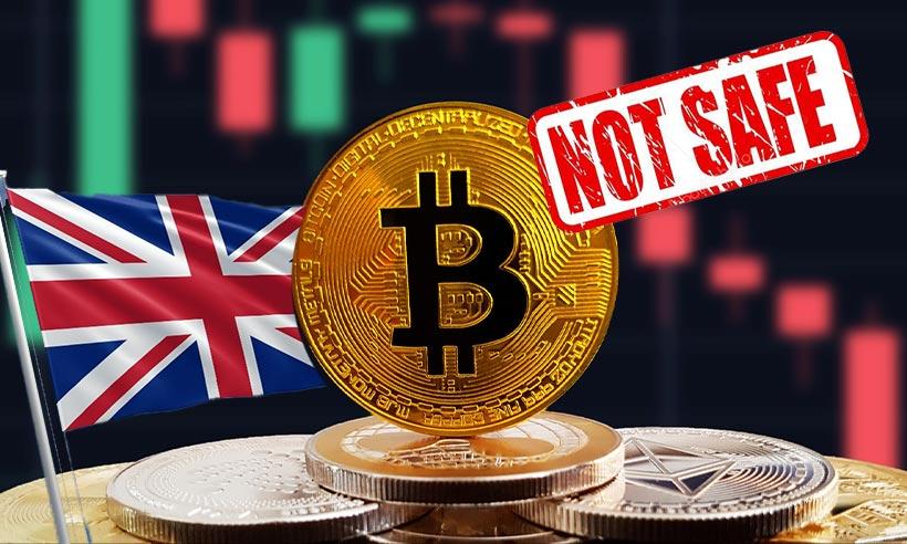 Recent Study Suggests Britons Believe Crypto is "Not A Safe Investment"