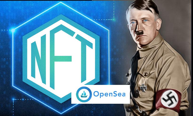 Hitler-themed art OpenSea