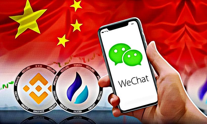 China WeChat Crypto Exchanges