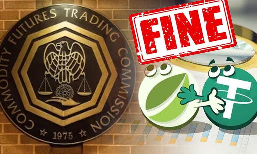 CFTC Bitfinex Tether fined