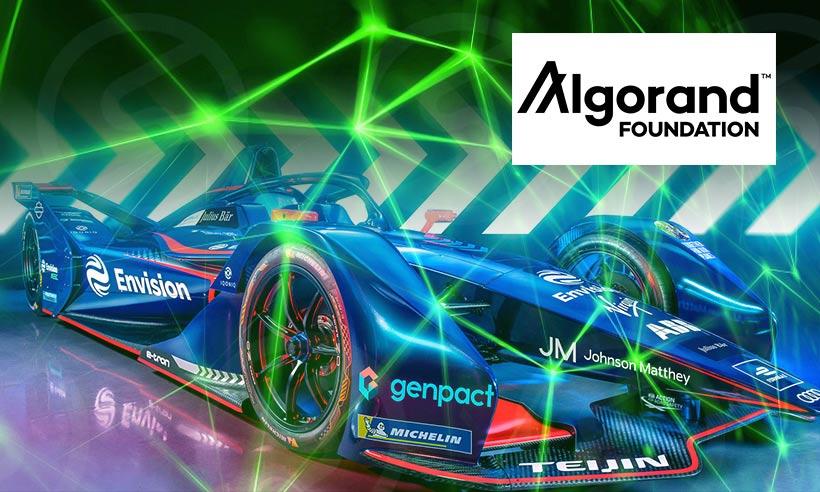 Virgin Racing Partners With the Algorand Foundation to Promote 'Green' Blockchain Technology