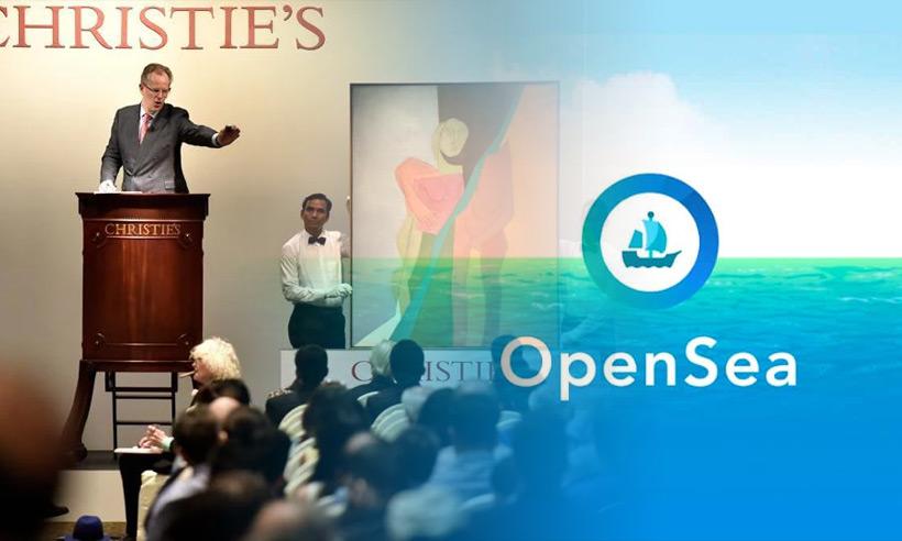 Christie's Collaborating With the World's Leading NFT Marketplace - OpenSea