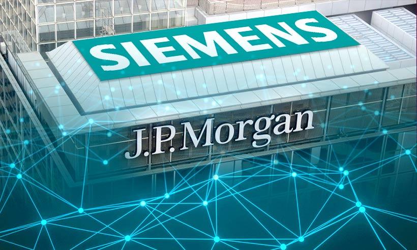JPMorgan Siemens blockchain
