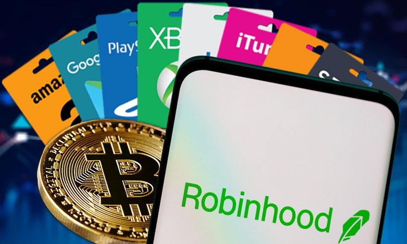 Robinhood to Roll Out Crypto Gift Card Feature - Reports