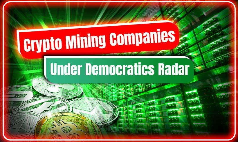 Democratic Senators Concerned Over Energy Consumptions of Crypto Mining