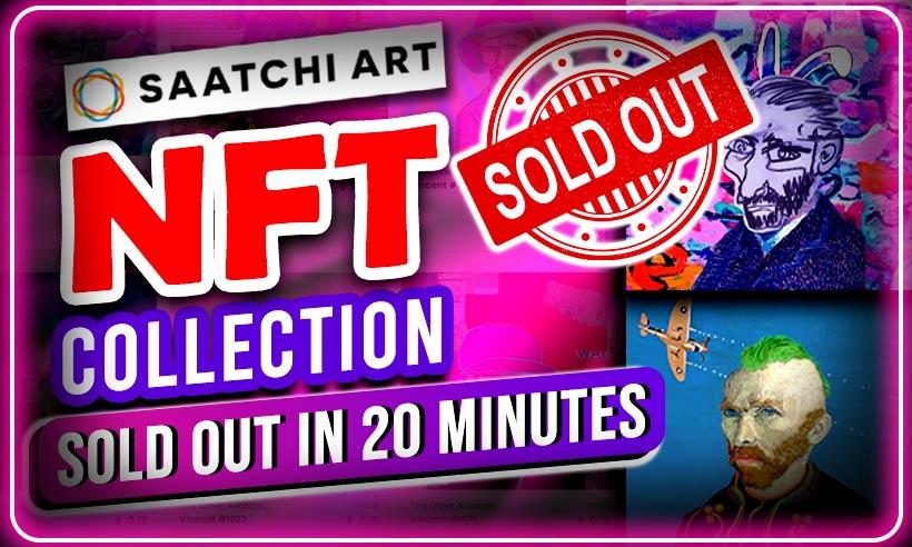 Saatchi Art: NFT Collection Sold Out in 20 Minutes