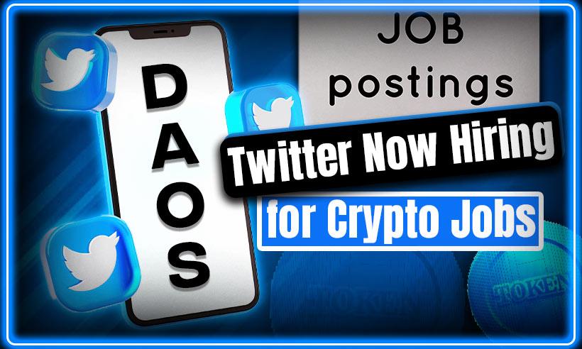 Twitter senior product manager for crypto
