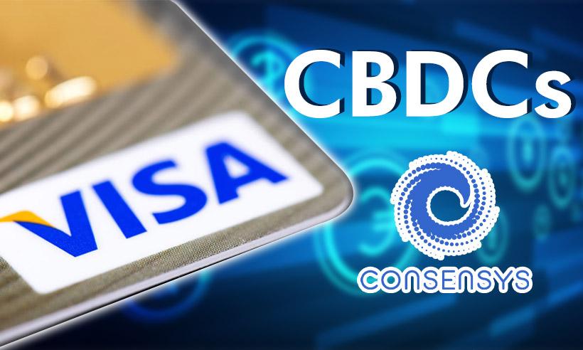 Visa Partners With ConsenSys to Develop CBDC Technology
