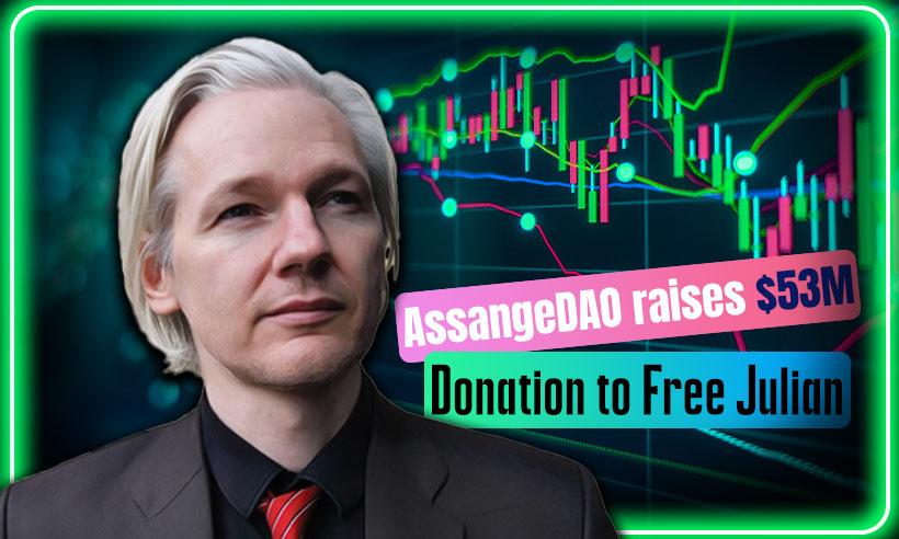 AssangeDAO Concludes Raise with $53M to Free WikiLeaks Founder