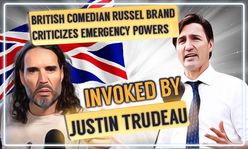 Justin Trudeau Russel Brand Cryptocurrency Canada