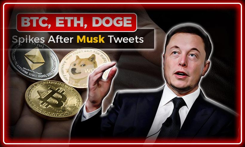 Elon Musk bitcoin ethereum dogecoin