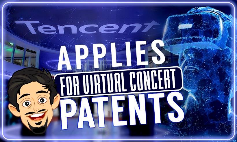 Tencent metaverse patent virtual concerts