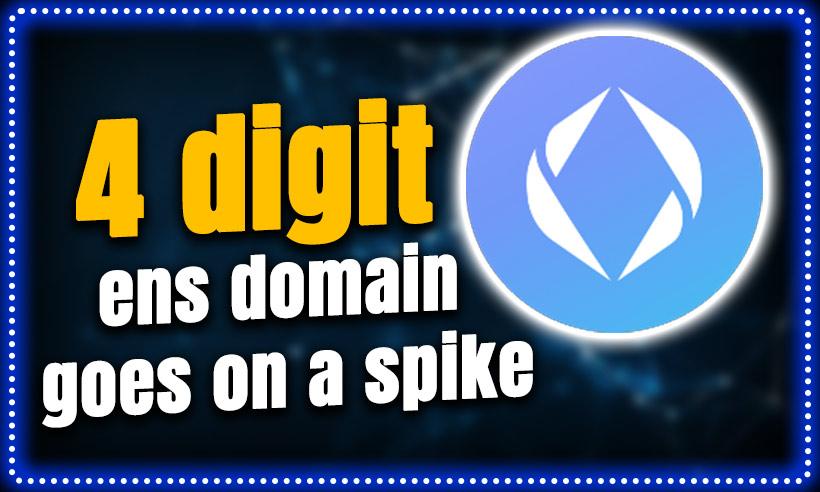 Ethereum domain name sales