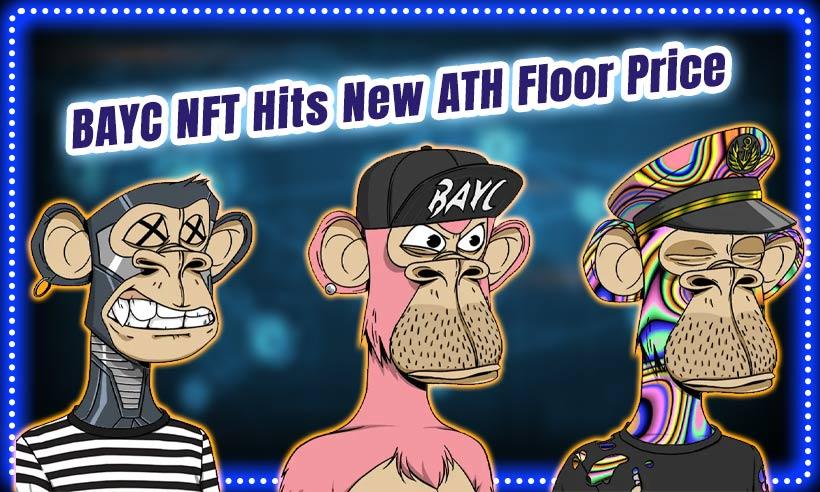 Bored ape NFTs floor price