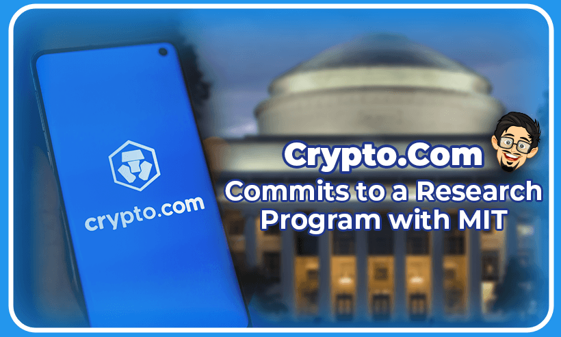 Crypto.com Commits to a 4 Years Crypto Research Program with MIT