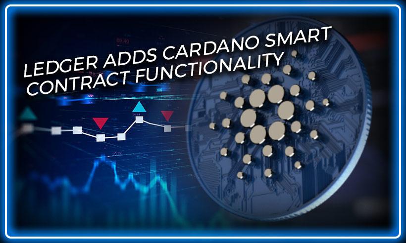 Ledger Cardano smart contracts