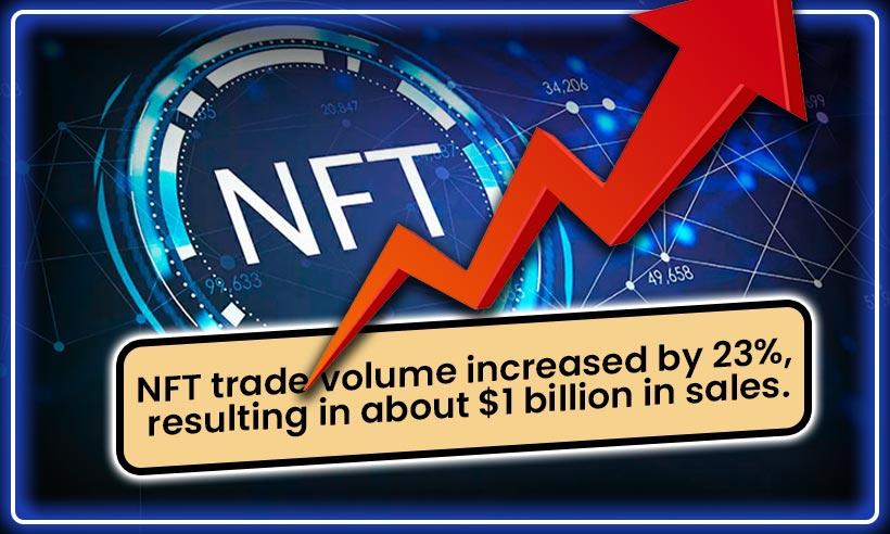 NFT Trade Volume Increased