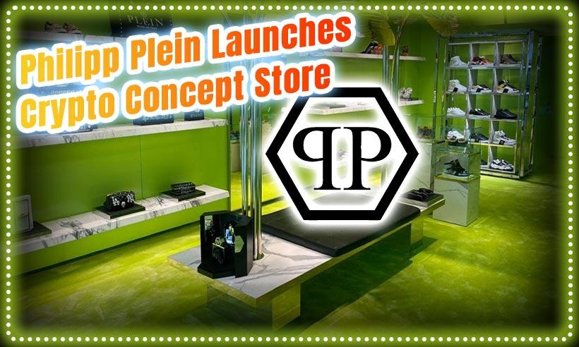 Philipp Plein crypto concept store