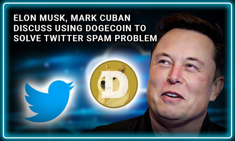 Elon Musk Mark Cuban Dogecoin Twitter