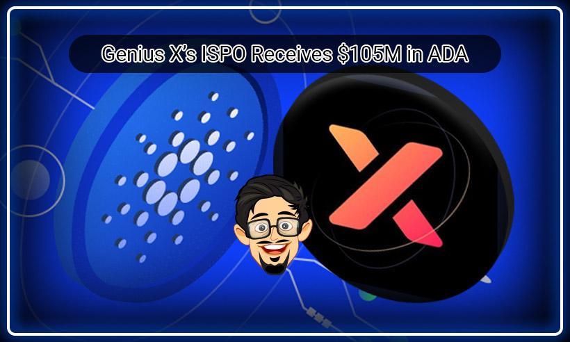 Cardano’s Genius X Receives $105M in ADA After ISPO Launch