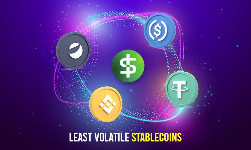 Least-Volatile-Stablecoins