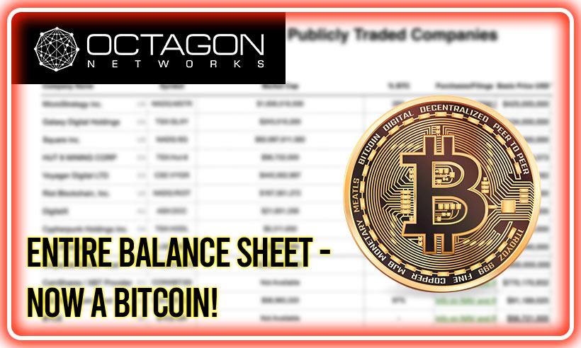Balance Sheet into Bitcoin