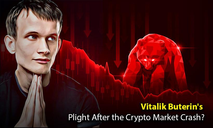Is Vitalik Buterin The First Casualty of The Crypto Market Crash?