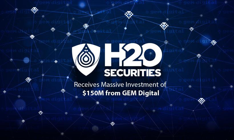 H2O Securities Raises $150 Million to Launch Crypto Water Token