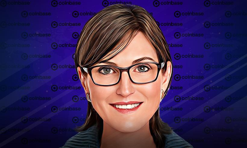 Coinbase Cathie Wood