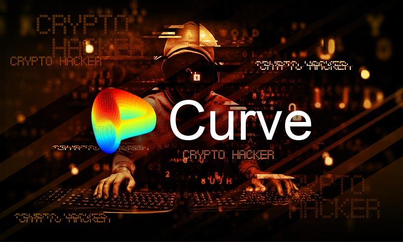 Curve Finance Hacked With $573,000 Stolen So Far