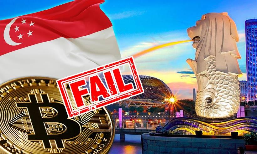 100 Companies Fail to Obtain Crypto Licenses in Singapore