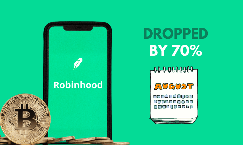 Robinhood's Stock has Dropped 70% Since its August High