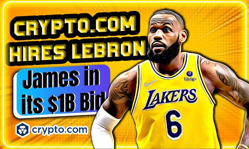 LeBron James Teams With Crypto.com to Bring Digital Education to Students