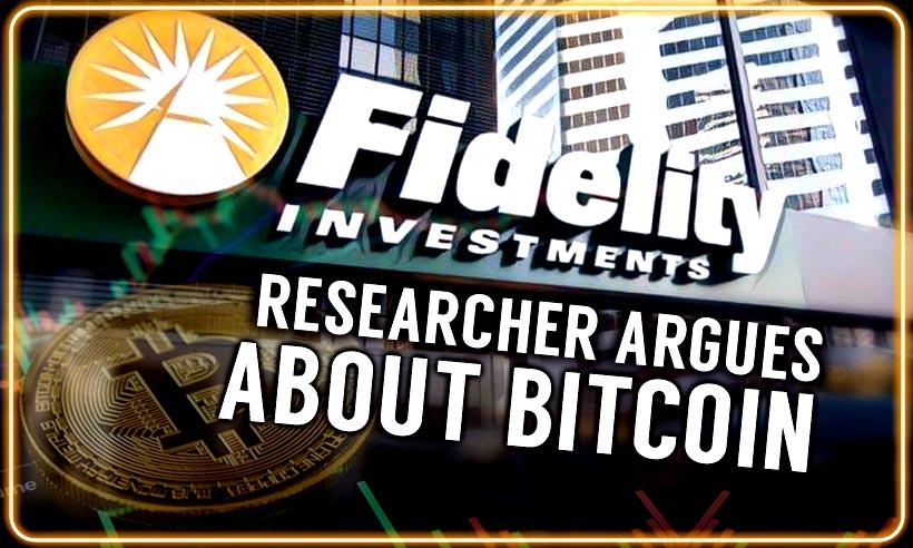 Fidelity's Head of Research Argues About Bitcoin's 'Upside Potential' Being the Less Risky Investment