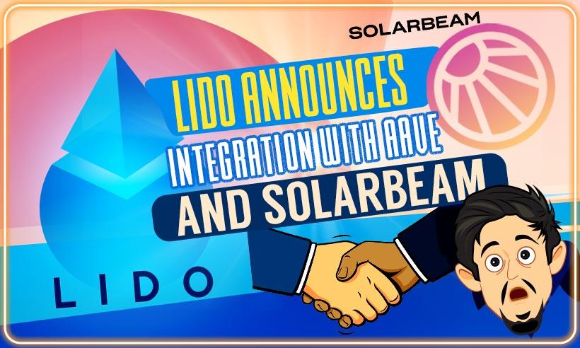 Lido Announces Integration With Aave and Solarbeam
