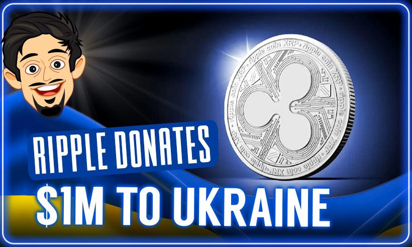 Ripple Shows Support for Ukraine, Donates $1M