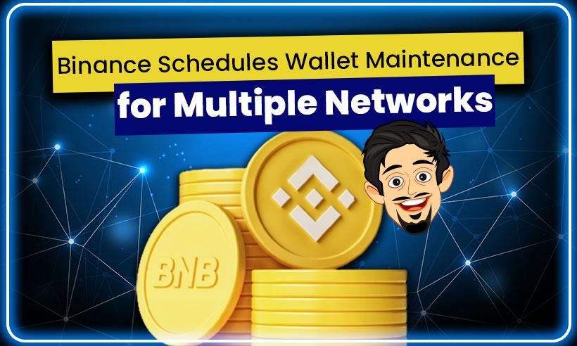 Crypto Giant Binance To Perform Wallet Maintenance on Multiple Networks