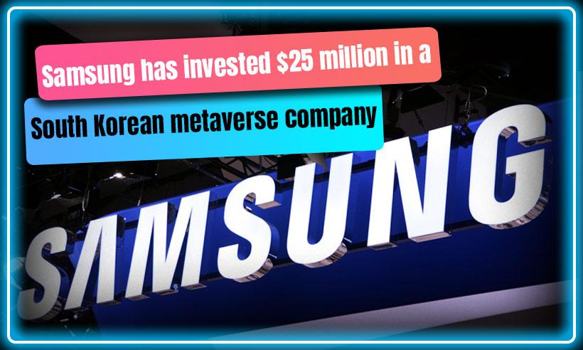Samsung Throws In $25M In South Korean Metaverse Startup DoubleMe