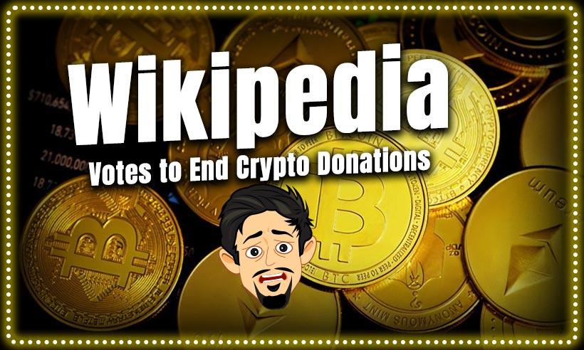 Wikipedia Community Votes Against Crypto Donations
