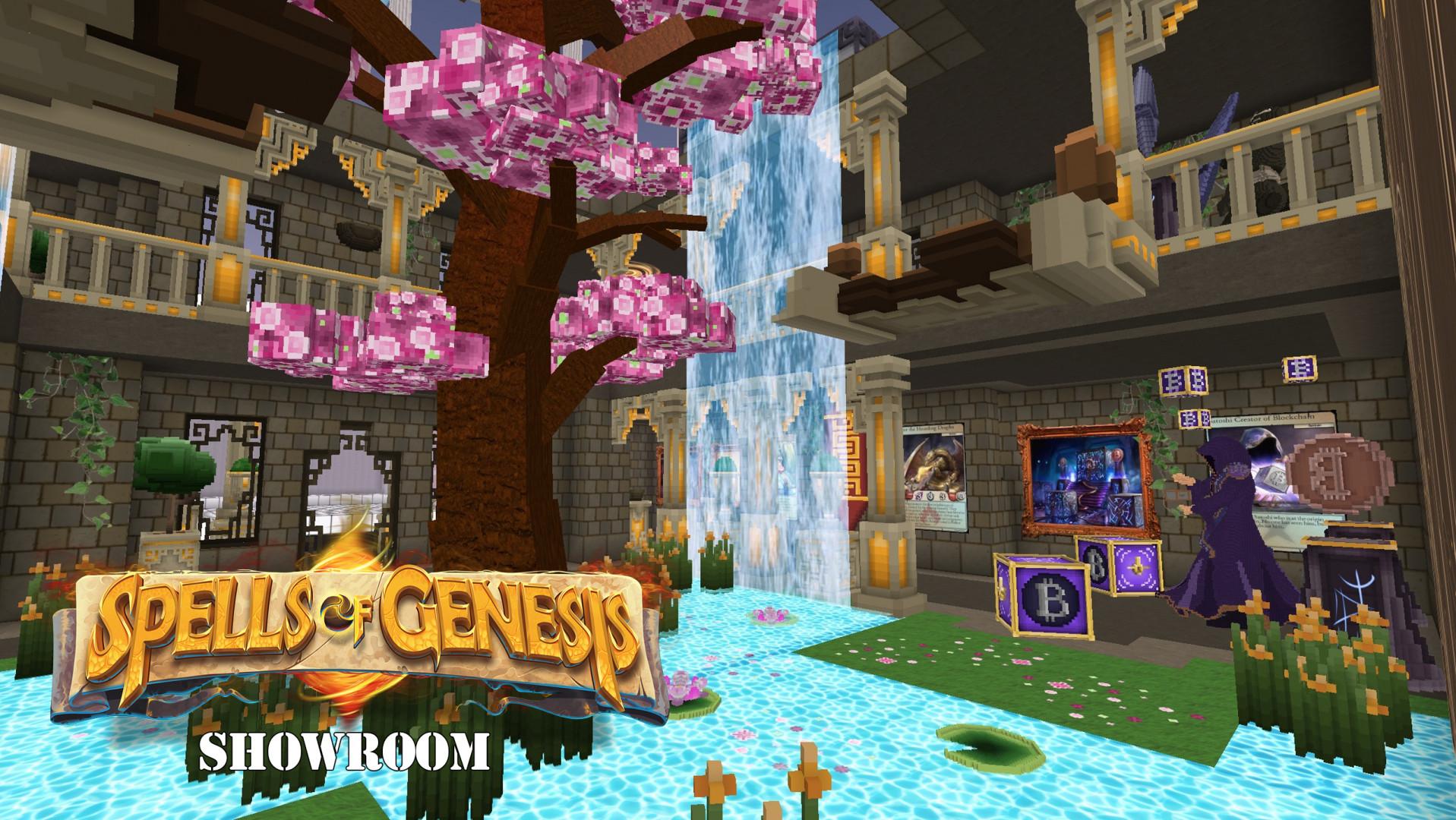 Spells of Genesis Delivers A New Metaverse Experience With Its Unique Showroom On CryptoVoxels