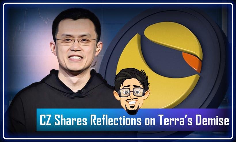 Binance CEO Shares His Reflections on Last Week’s Terra Collapse