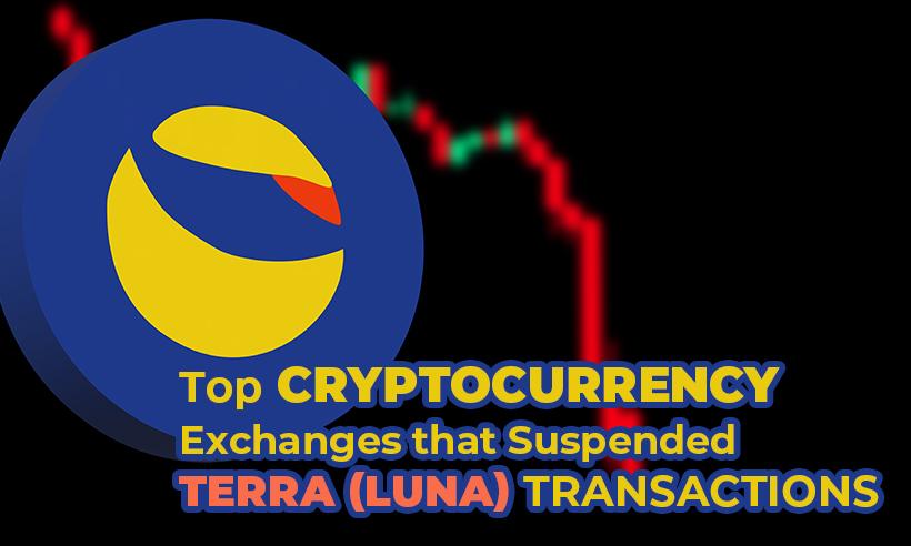 Top Cryptocurrency Exchanges that Suspended Terra (LUNA) Transactions
