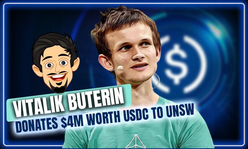Vitalik Buterin Donates $4M to the University of NSW for Pandemic Detection Tool