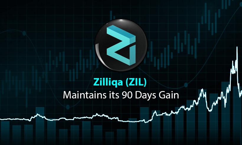 Zilliqa (ZIL) Maintains its 90 Days Gain