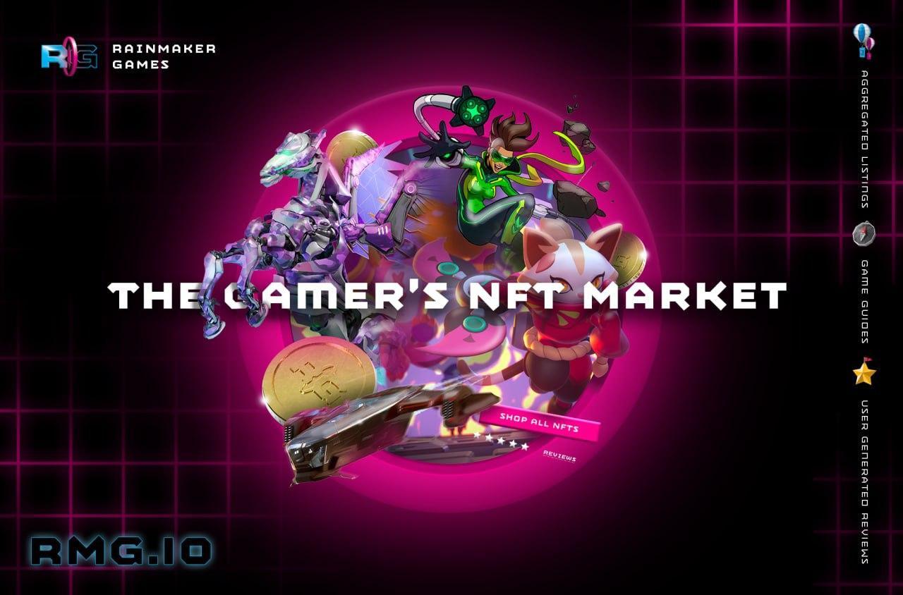 Rainmaker Games Announces the First Cross-Chain, GameFi-Exclusive NFT Marketplace