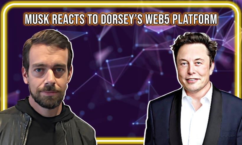 Elon Musk Reacts to Jack Dorsey’s Bitcoin-Powered Web5 Platform