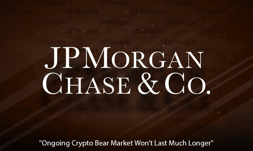 JPMorgan Says Ongoing Crypto Bear Market Won’t Last Much Longer
