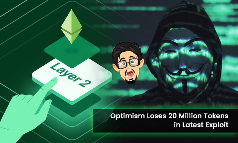 ETH Layer-2 Solution Optimism Loses 20M Tokens in Latest Exploit
